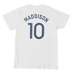 James Maddison Tottenham Hotspur 1863FC Youth Player T-Shirt - White on sale