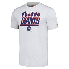 New York Giants Homage Unisex The NFL ASL Collection by Love Sign American Sign Language T-Shirt - Ash outlet
