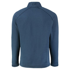 Baltimore Orioles Cutter & Buck Peshastin Eco Fleece Recycled Raglan Quarter-Zip Top - Heather Navy