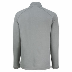 Cleveland Guardians Cutter & Buck Peshastin Eco Fleece Recycled Raglan Quarter-Zip Top - Heather Gray