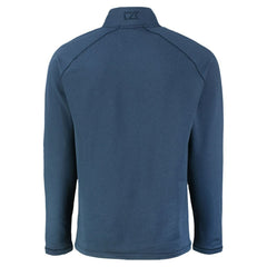 St. Louis Cardinals Cutter & Buck Peshastin Eco Fleece Recycled Raglan Quarter-Zip Top - Heather Navy