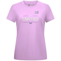 Alexander Ovechkin Washington Capitals Levelwear Women's Hockey Fights Cancer Anthem Name & Number T-Shirt Lavender