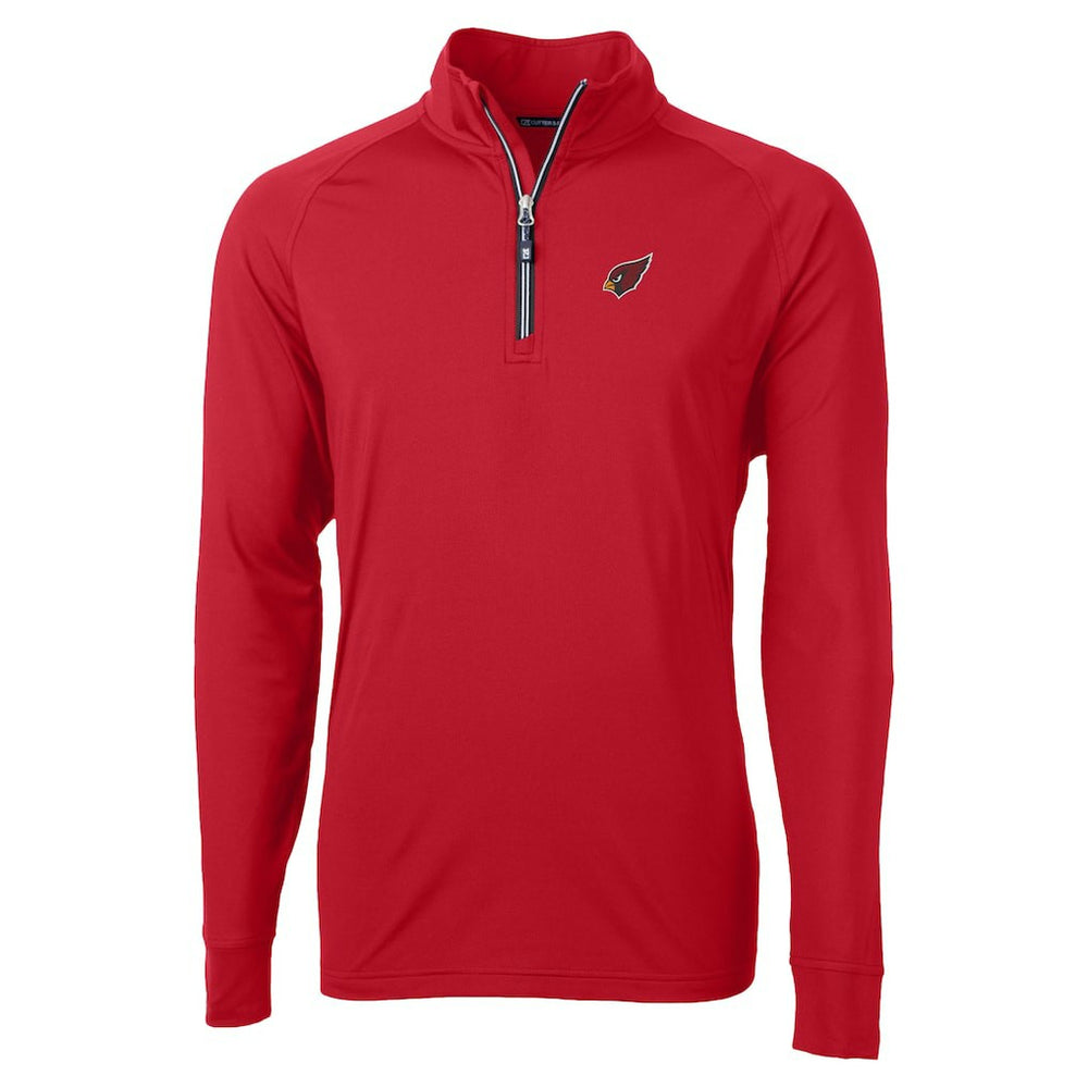 Arizona Cardinals Cutter & Buck Adapt Eco DryTec Raglan Quarter-Zip Jacket - Red outlet