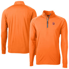 Tampa Bay Buccaneers Cutter & Buck Adapt Eco DryTec Raglan Quarter-Zip Jacket - Orange discount