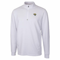 Jacksonville Jaguars Cutter & Buck Traverse Stretch Quarter-Zip Top - White online