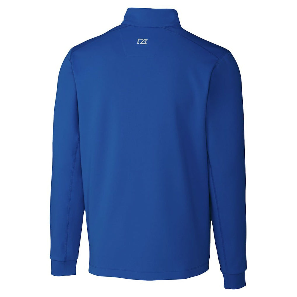New York Giants Cutter & Buck Traverse Stretch Quarter-Zip Top - Royal discount
