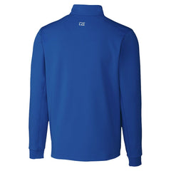 New York Giants Cutter & Buck Traverse Stretch Quarter-Zip Top - Royal discount
