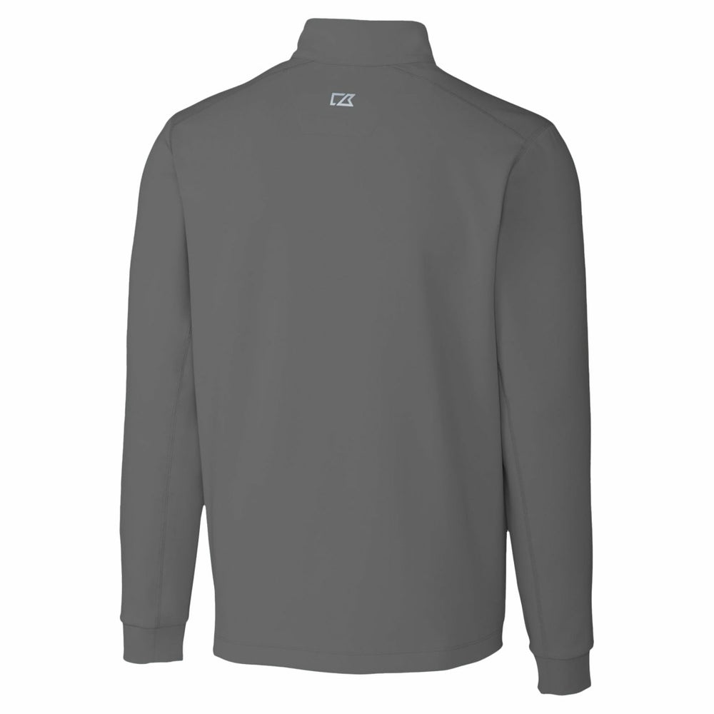Green Bay Packers Cutter & Buck Traverse Stretch Quarter-Zip Top - Gray on sale