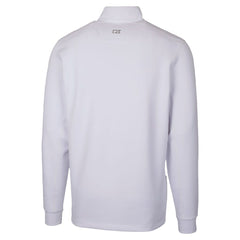 Green Bay Packers Cutter & Buck Traverse Stretch Quarter-Zip Top - White for sale