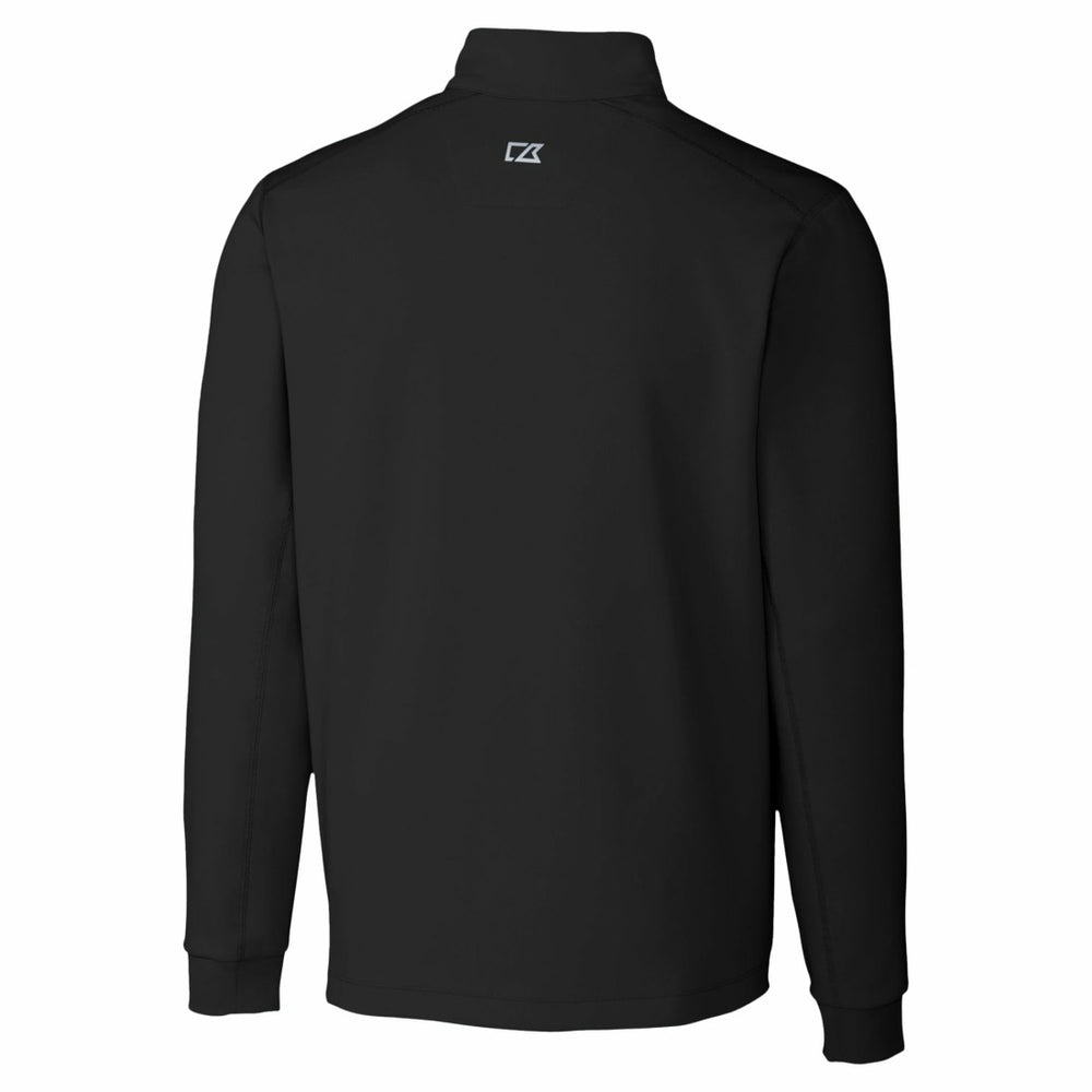 Detroit Lions Cutter & Buck Traverse Stretch Quarter-Zip Top - Black on sale