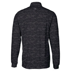 Jacksonville Jaguars Cutter & Buck Traverse Camo Print Stretch Quarter-Zip Top - Black on sale