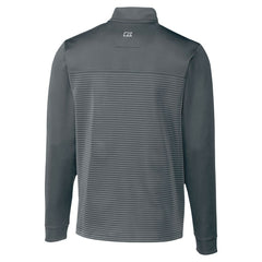 Minnesota Vikings Cutter & Buck Traverse Stripe Stretch DryTec Quarter-Zip Top - Gray sale