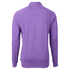 Baltimore Ravens Cutter & Buck Adapt Eco Raglan Quarter-Zip Jacket - Heather Purple sale
