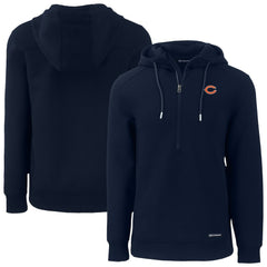 Chicago Bears Cutter & Buck Roam Eco Recycled Half-Zip Hoodie - Navy cheap