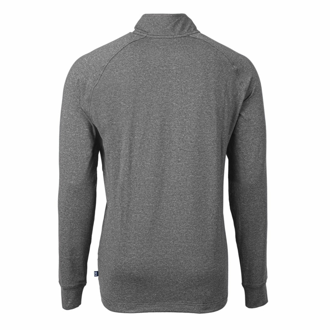 Tampa Bay Buccaneers Cutter & Buck Big & Tall Adapt Eco Raglan Quarter-Zip Jacket - Heather Black discount