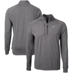 Indianapolis Colts Cutter & Buck Big & Tall Adapt Eco Raglan Quarter-Zip Jacket - Heather Black online