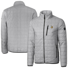 Minnesota Vikings Cutter & Buck Big & Tall Rainier PrimaLoft Eco Insulated Full-Zip Hoodie Puffer Jacket - Gray sale