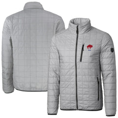 Buffalo Bills Cutter & Buck Big & Tall Rainier PrimaLoft Eco Insulated Full-Zip Puffer Jacket - Gray on sale