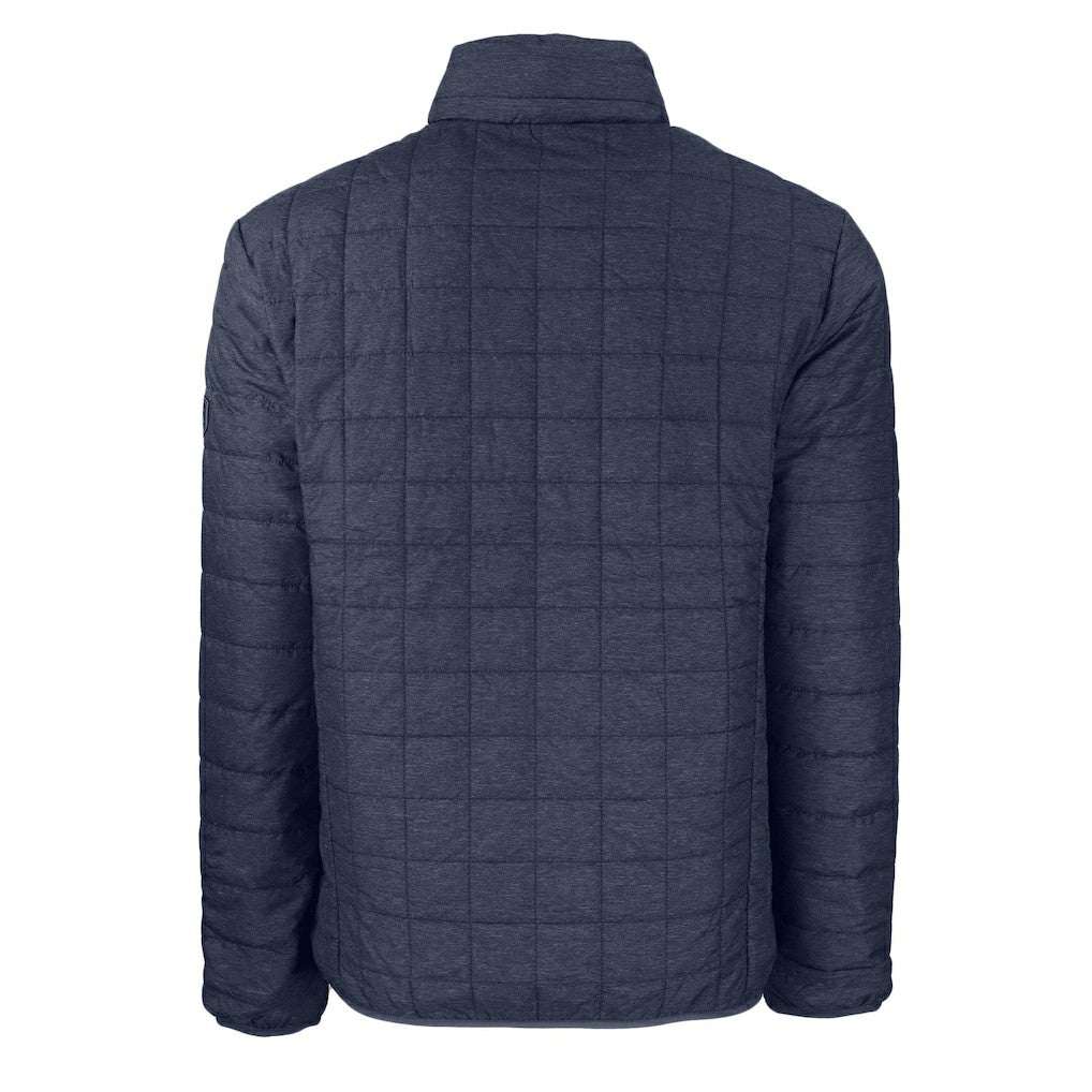 New England Patriots Cutter & Buck Big & Tall Rainier PrimaLoft Eco Insulated Full-Zip Hoodie Puffer Jacket - Navy online