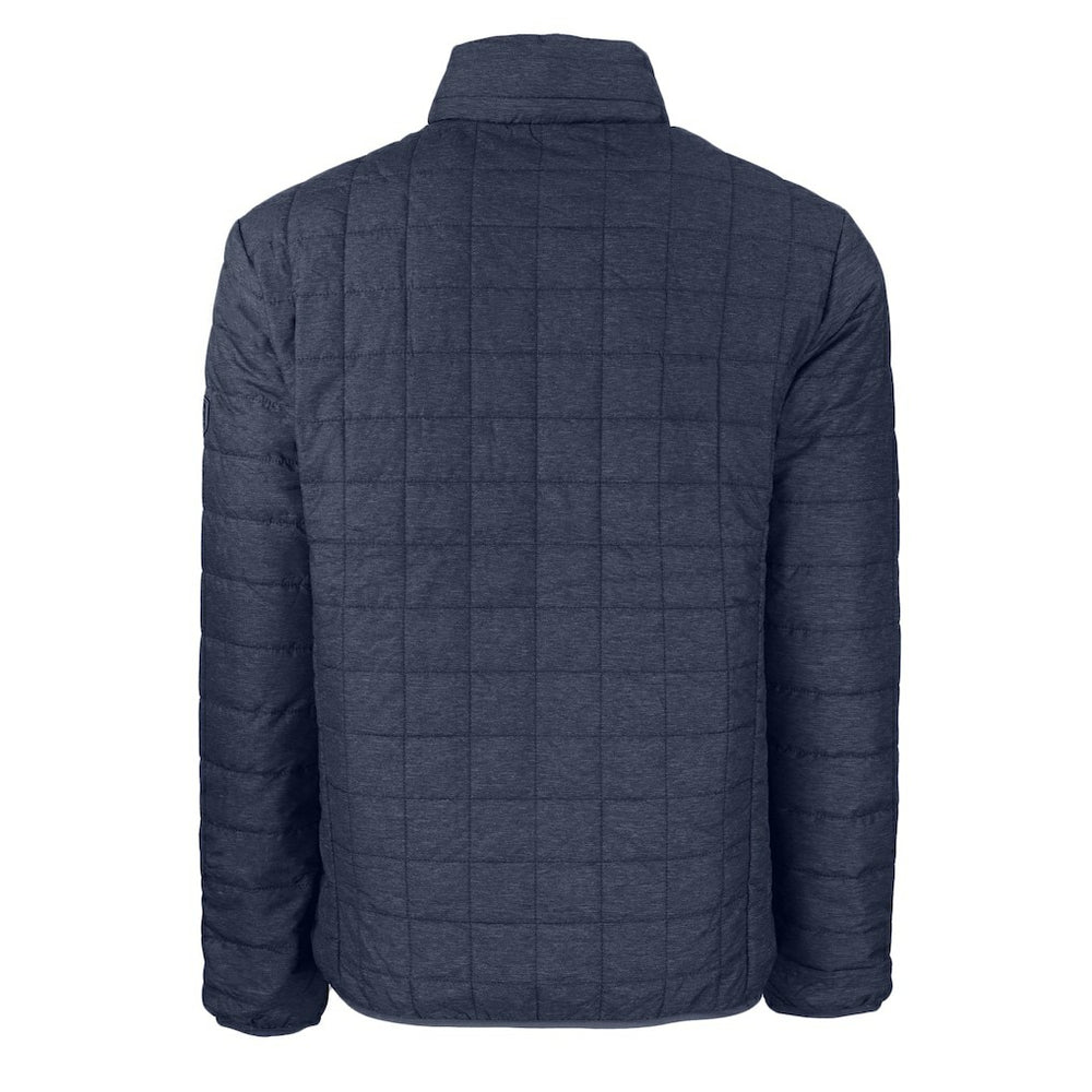 New England Patriots Cutter & Buck Big & Tall Rainier PrimaLoft Eco Insulated Full-Zip Hoodie Puffer Jacket - Navy online