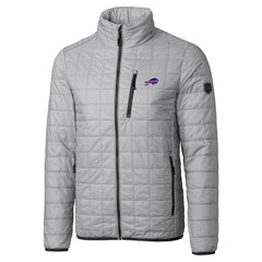Buffalo Bills Cutter & Buck Big & Tall Rainier PrimaLoft Eco Insulated Full-Zip Hoodie Puffer Jacket - Gray discount