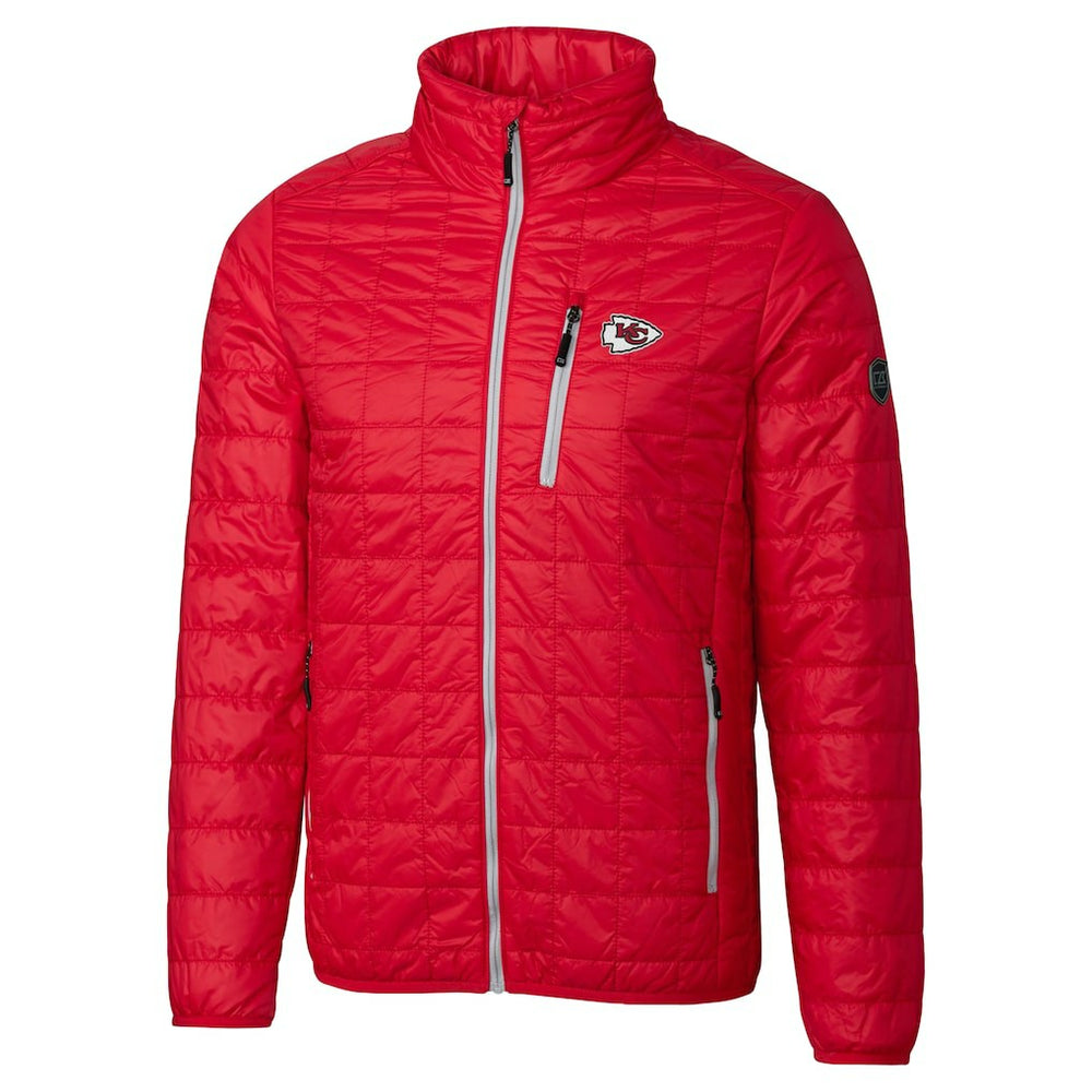 Kansas City Chiefs Cutter & Buck Big & Tall Rainier PrimaLoft Eco Insulated Full-Zip Hoodie Puffer Jacket - Red discount