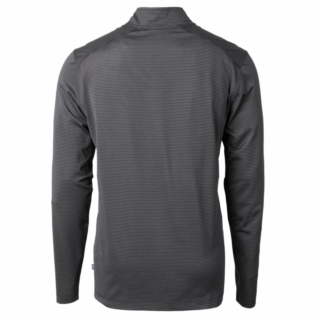 Detroit Lions Cutter & Buck Big & Tall Virtue Eco Pique Micro Stripe Tri-Blend Quarter-Zip Jacket - Black discount