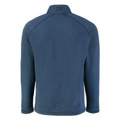Buffalo Bills Cutter & Buck Peshastin Eco Fleece Tri-Blend Raglan Recycled Quarter-Zip Jacket - Heather Navy online