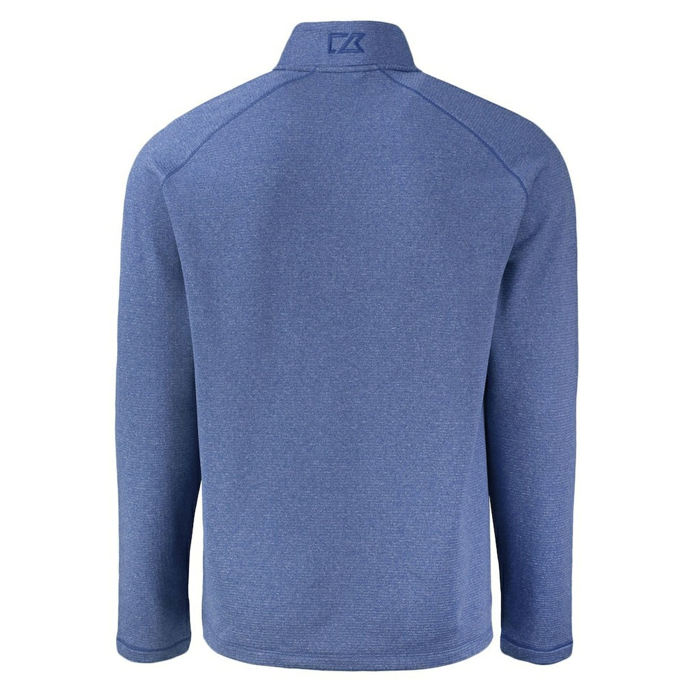 Buffalo Bills Cutter & Buck Peshastin Eco Fleece Tri-Blend Raglan Recycled Quarter-Zip Jacket - Heather Royal sale