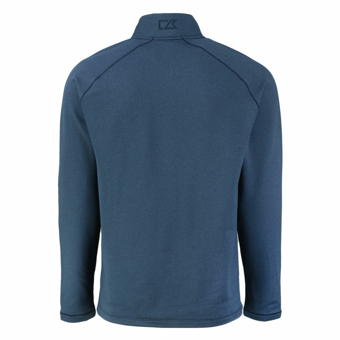 Detroit Lions Cutter & Buck Peshastin Eco Fleece Tri-Blend Raglan Recycled Quarter-Zip Jacket - Heather Navy sale