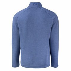 Denver Broncos Cutter & Buck Peshastin Eco Fleece Tri-Blend Raglan Recycled Quarter-Zip Jacket - Heather Royal discount