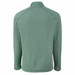 Green Bay Packers Cutter & Buck Peshastin Eco Fleece Tri-Blend Raglan Recycled Quarter-Zip Jacket - Heather Green outlet