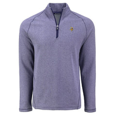 Minnesota Vikings Cutter & Buck Peshastin Eco Fleece Tri-Blend Raglan Recycled Quarter-Zip Jacket - Heather Purple sale