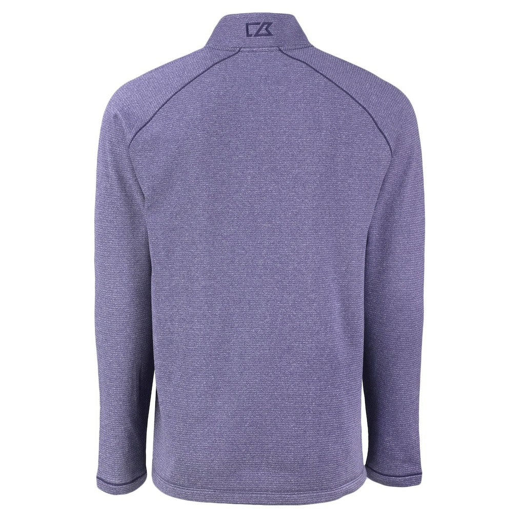 Minnesota Vikings Cutter & Buck Peshastin Eco Fleece Tri-Blend Raglan Recycled Quarter-Zip Jacket - Heather Purple discount