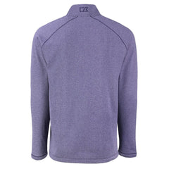Minnesota Vikings Cutter & Buck Peshastin Eco Fleece Tri-Blend Raglan Recycled Quarter-Zip Jacket - Heather Purple discount