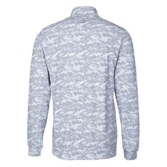 San Francisco 49ers Cutter & Buck Big & Tall Traverse Eco Camo Tri-Blend DryTec Quarter-Zip Jacket - Charcoal outlet