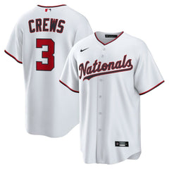 Dylan Crews Washington Nationals Home Replica Jersey - White | Nike