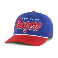 New York Rangers '47 Dropshadow Rope Hitch Adjustable Hat Blue/Red