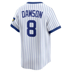 Andre Dawson Chicago Cubs Throwback Cooperstown Collection Limited Jersey - White | Nike