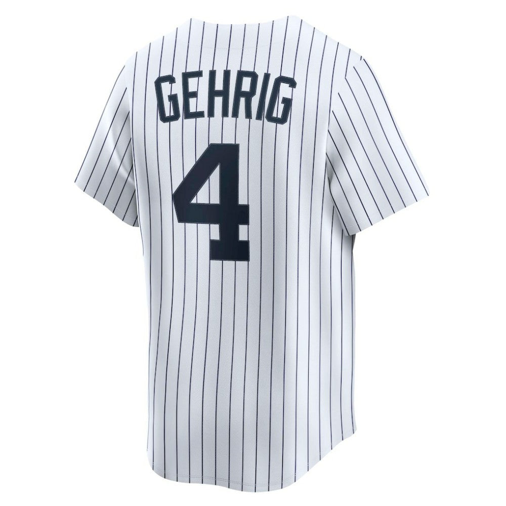 Lou Gehrig New York Yankees Throwback Cooperstown Collection Limited Jersey - White | Nike