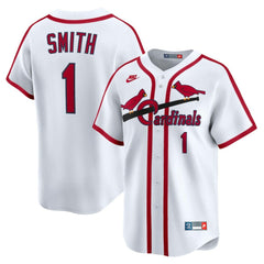 Ozzie Smith St. Louis Cardinals Throwback Cooperstown Collection Limited Jersey - White | Nike
