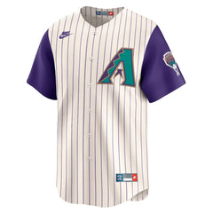 Luis Gonzalez Arizona Diamondbacks Throwback Cooperstown Collection Limited Jersey - Cream | Nike