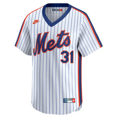 Mike Piazza New York Mets Throwback Cooperstown Collection Limited Jersey - White | Nike