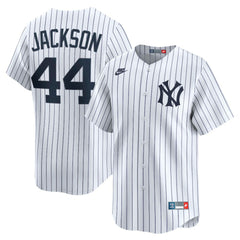 Reggie Jackson New York Yankees Throwback Cooperstown Collection Limited Jersey - White | Nike