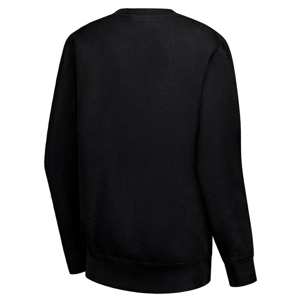 Cleveland Cavaliers G-III 4Her by Carl Banks Women's Leopard Heart Fleece Pullover Sweatshirt sale - Black on sale