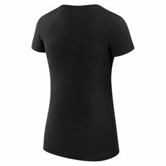 Sacramento Kings G-III 4Her by Carl Banks Women's Super-Slim Fit Lightweight Leopard Heart T-Shirt - Black for sale