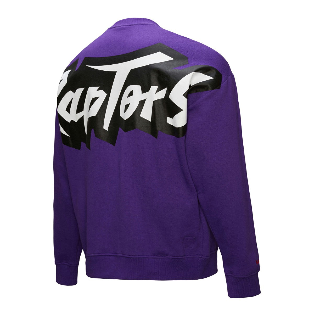 Toronto Raptors Hardwood Classics There & Back 2.0 Vintage Pullover Sweatshirt - Purple | Mitchell & Ness outlet