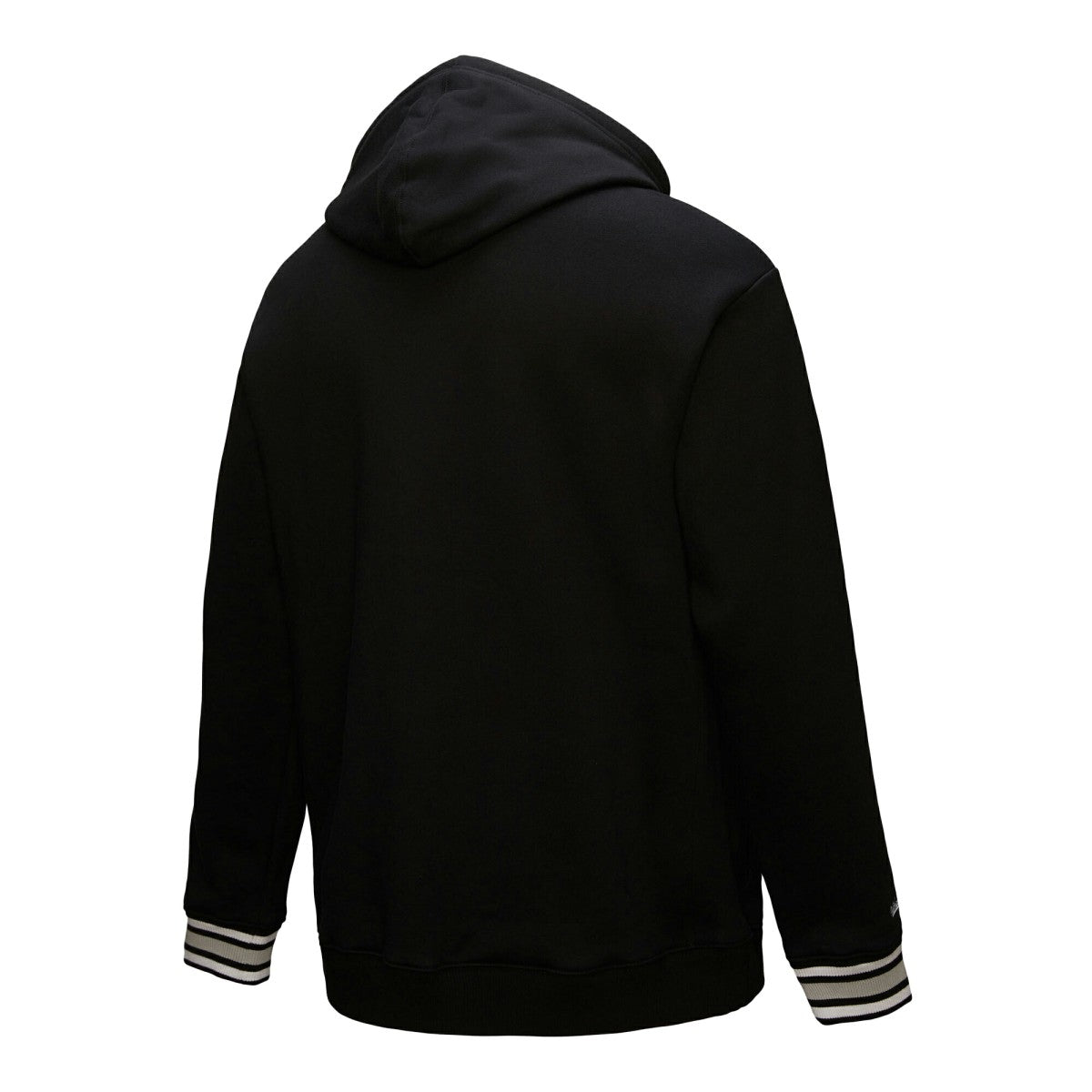 Sacramento Kings Chainstitch Applique Vintage Heavyweight Pullover Hoodie - Black | Mitchell & Ness discount