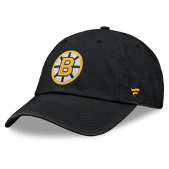 Boston Bruins Fanatics Decades Collection Adjustable Hat Black