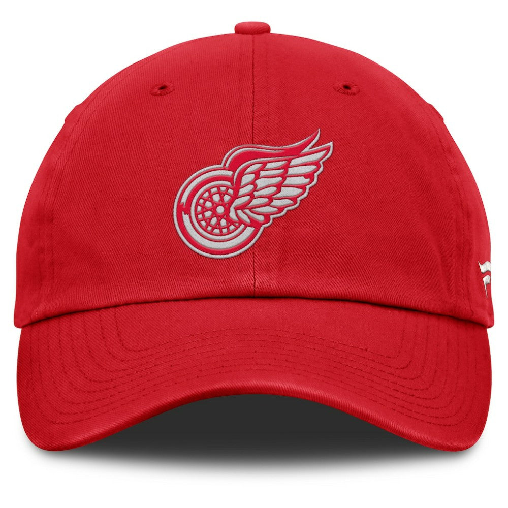 Detroit Red Wings Fanatics Decades Collection Adjustable Hat Red